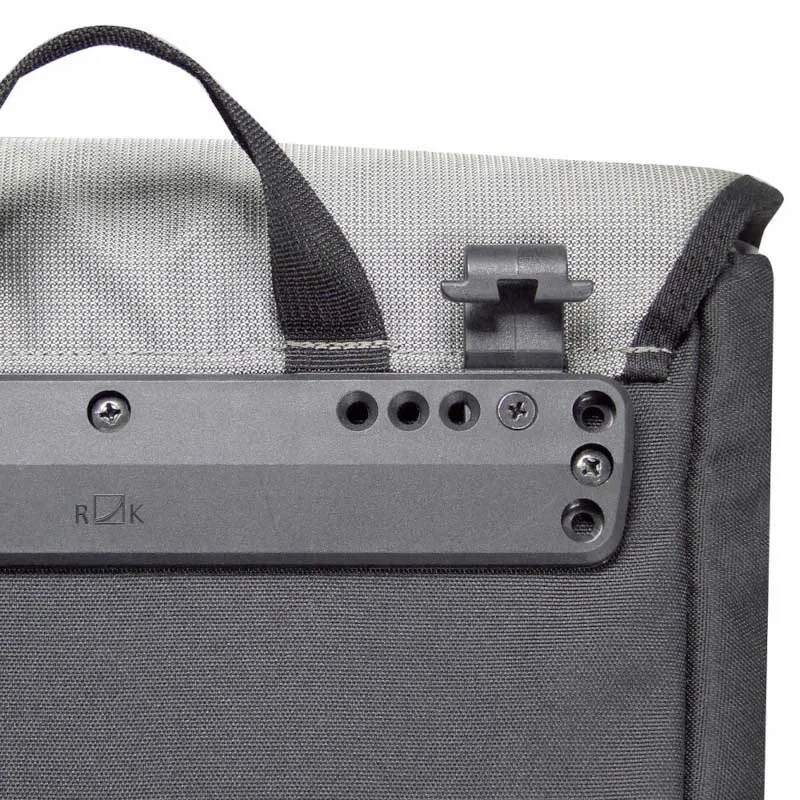 Klickfix Cita Gta Sykkelveske 18l, Black / silver, One Size