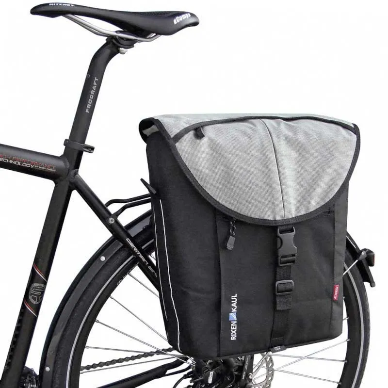 Klickfix Cita Vario Sykkelveske 18l, Black, One Size