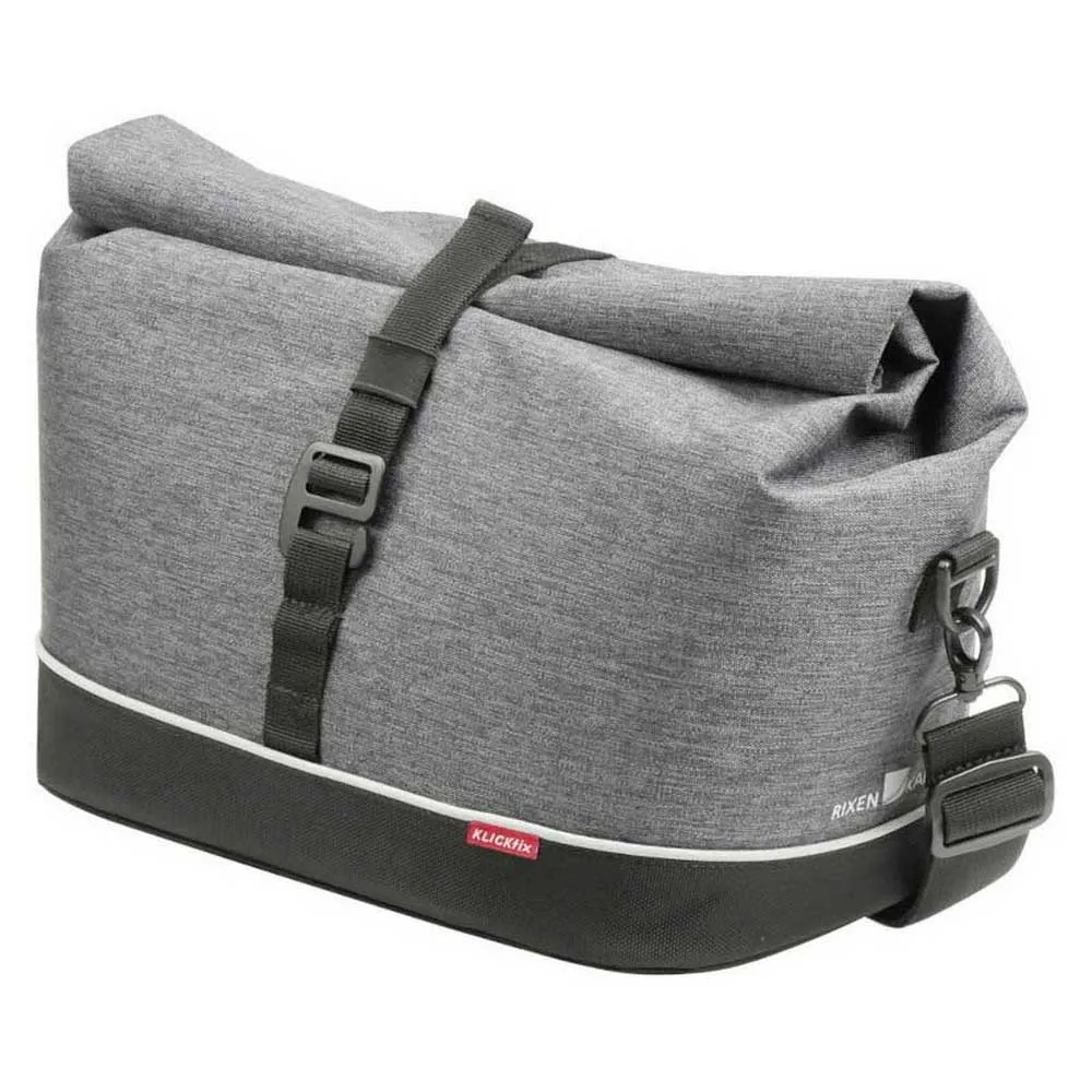 Klickfix City Racktime Snap It Sykkelveske 18l, Black / grey, One Size Klickfix City Racktime Snap It Sykkelveske 18l, Black / grey, One Size