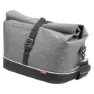 Klickfix City Racktime Snap It Sykkelveske 18l, Black / grey, One Size