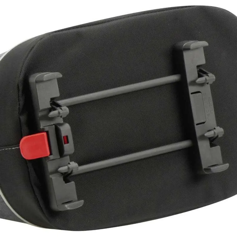 Klickfix City Racktime Snap It Sykkelveske 18l, Black / grey, One Size Klickfix City Racktime Snap It Sykkelveske 18l, Black / grey, One Size
