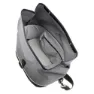 Klickfix City Racktime Snap It Sykkelveske 18l, Black / grey, One Size