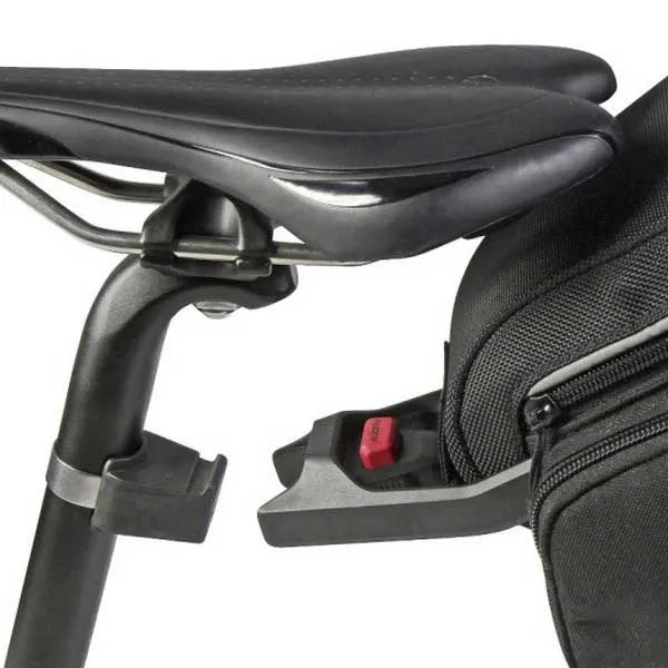 Klickfix Contour Evo Light Adj Sadelveske 2l, Black, One Size
