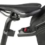 Klickfix Contour Evo Light Adj Sadelveske 2l, Black, One Size