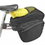 Klickfix Contour Max Touring Sadelveske 9l, Black, One Size