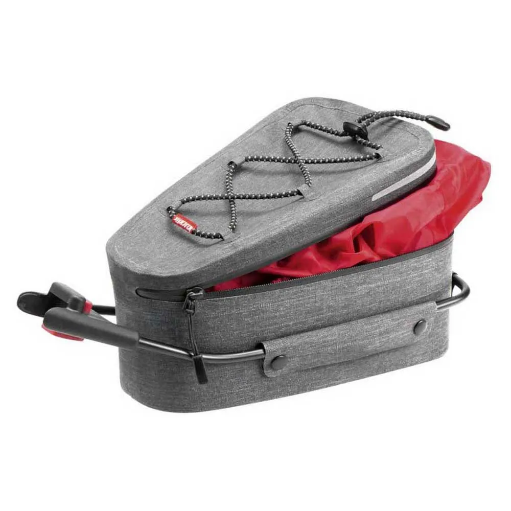 Klickfix Contour Sadelveske 4l, Grey, One Size Klickfix Contour Sadelveske 4l, Grey, One Size