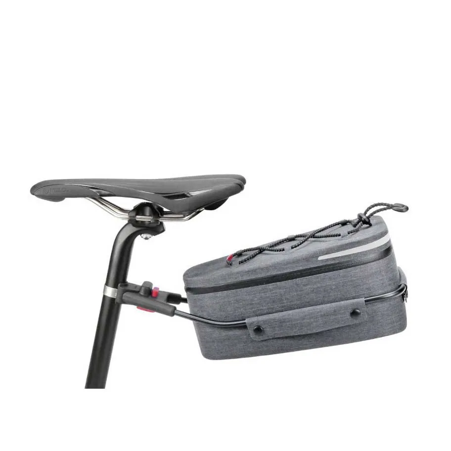 Klickfix Contour Sadelveske 4l, Grey, One Size Klickfix Contour Sadelveske 4l, Grey, One Size