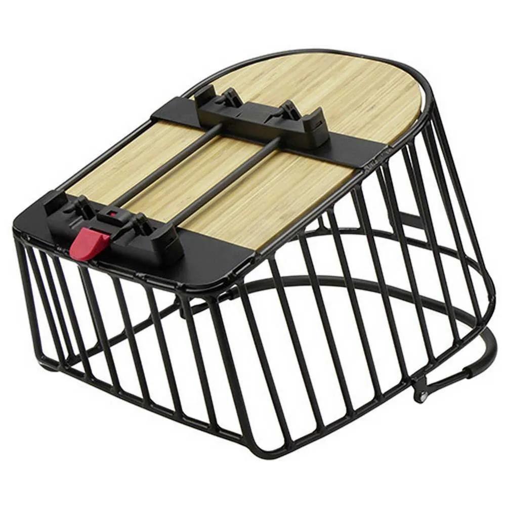 Klickfix Gt Racktime 21l Kurv, Black / brown, One Size Klickfix Gt Racktime 21l Kurv, Black / brown, One Size