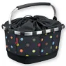 Klickfix Gt Racktime Sykkelveske 10l, Black dots, One Size