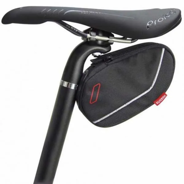 Klickfix Integra M Sadelveske 0.5l, Black, One Size