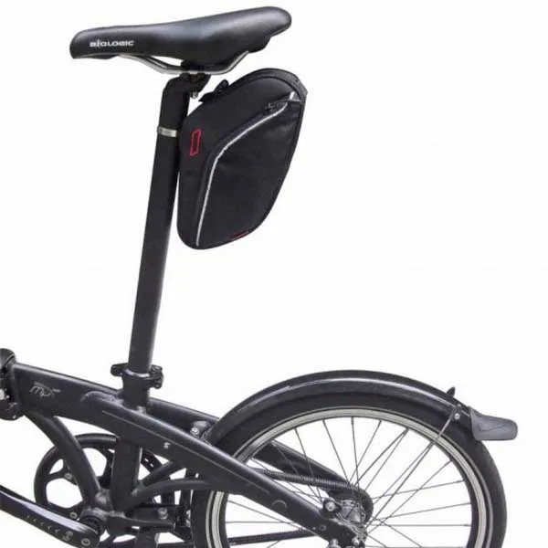 Klickfix Integra Xl Sadelveske 1.5l, Black, One Size Klickfix Integra Xl Sadelveske 1.5l, Black, One Size