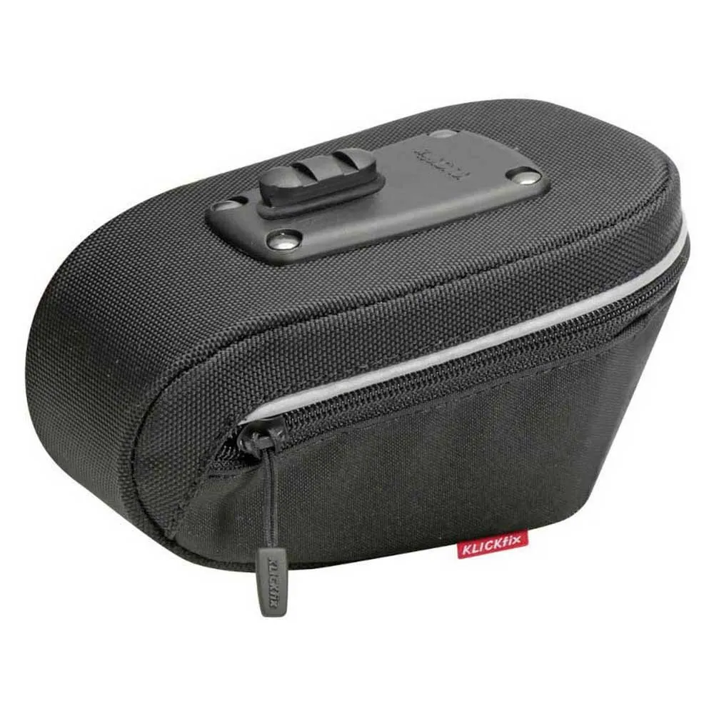 Klickfix Micro Sport 100 Sadelveske 0.8l, Black, One Size