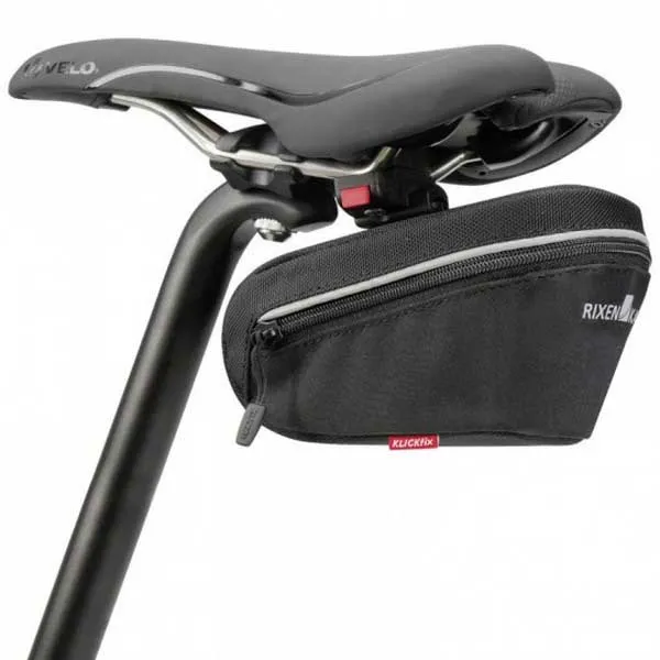 Klickfix Micro Sport 100 Sadelveske 0.8l, Black, One Size