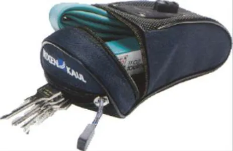 Klickfix Micro80 seteveske, Black, One Size