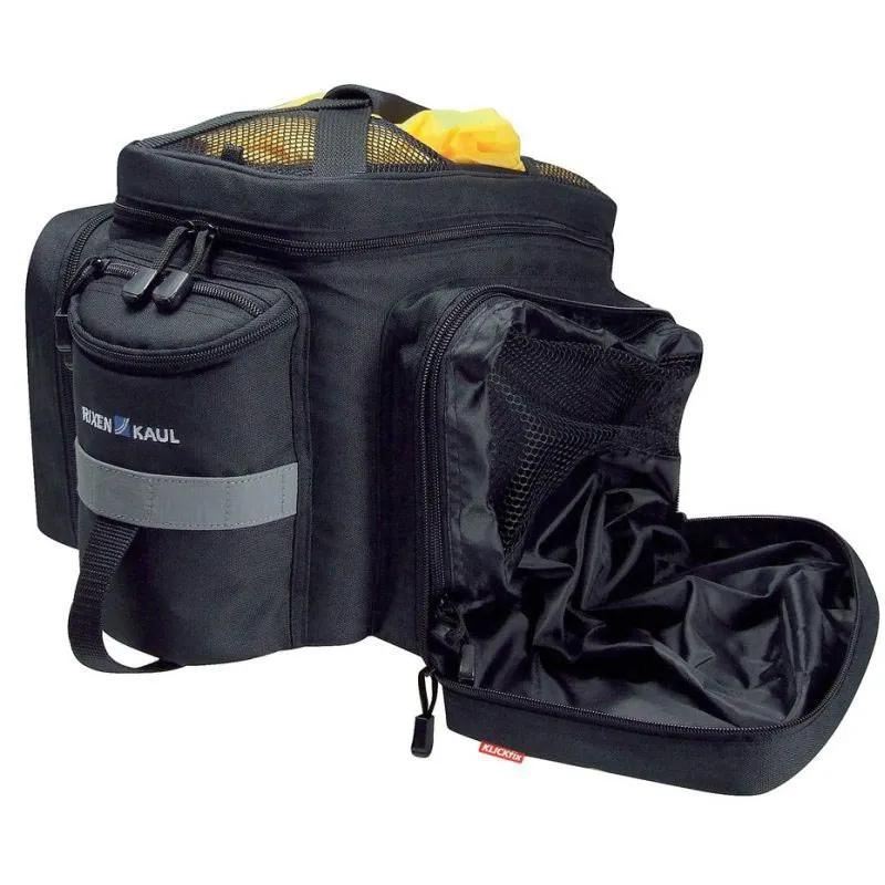 Klickfix Rackpack 2 Plus Racktime Sykkelveske 16l, Black, One Size Klickfix Rackpack 2 Plus Racktime Sykkelveske 16l, Black, One Size