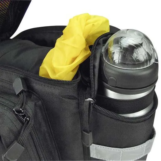 Klickfix Rackpack 2 Uniklip 2 10l Sykkelveske, Black, One Size