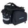 Klickfix Rackpack 2+ Uniklip 2 Sykkelveske 12-16l, Black, One Size