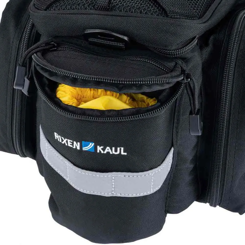 Klickfix Rackpack 2+ Uniklip 2 Sykkelveske 12-16l, Black, One Size