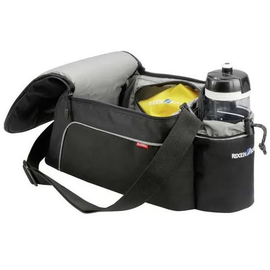 Klickfix Rackpack Light Uniklip 2 8l Sykkelveske, Black, One Size