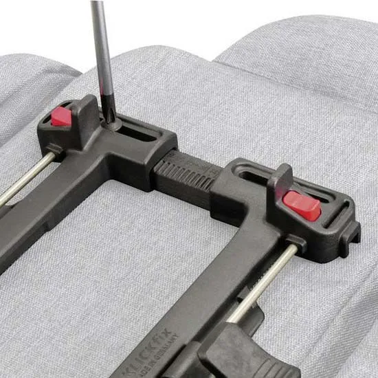 Klickfix Rackpack Xl Uniklip 2 Sykkelveske, Black, One Size