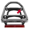 Klickfix Sport Racktime K0269ragr Sykkelveske 12l, Grey, One Size
