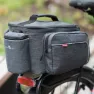 Klickfix Sport Racktime K0269ragr Sykkelveske 12l, Grey, One Size
