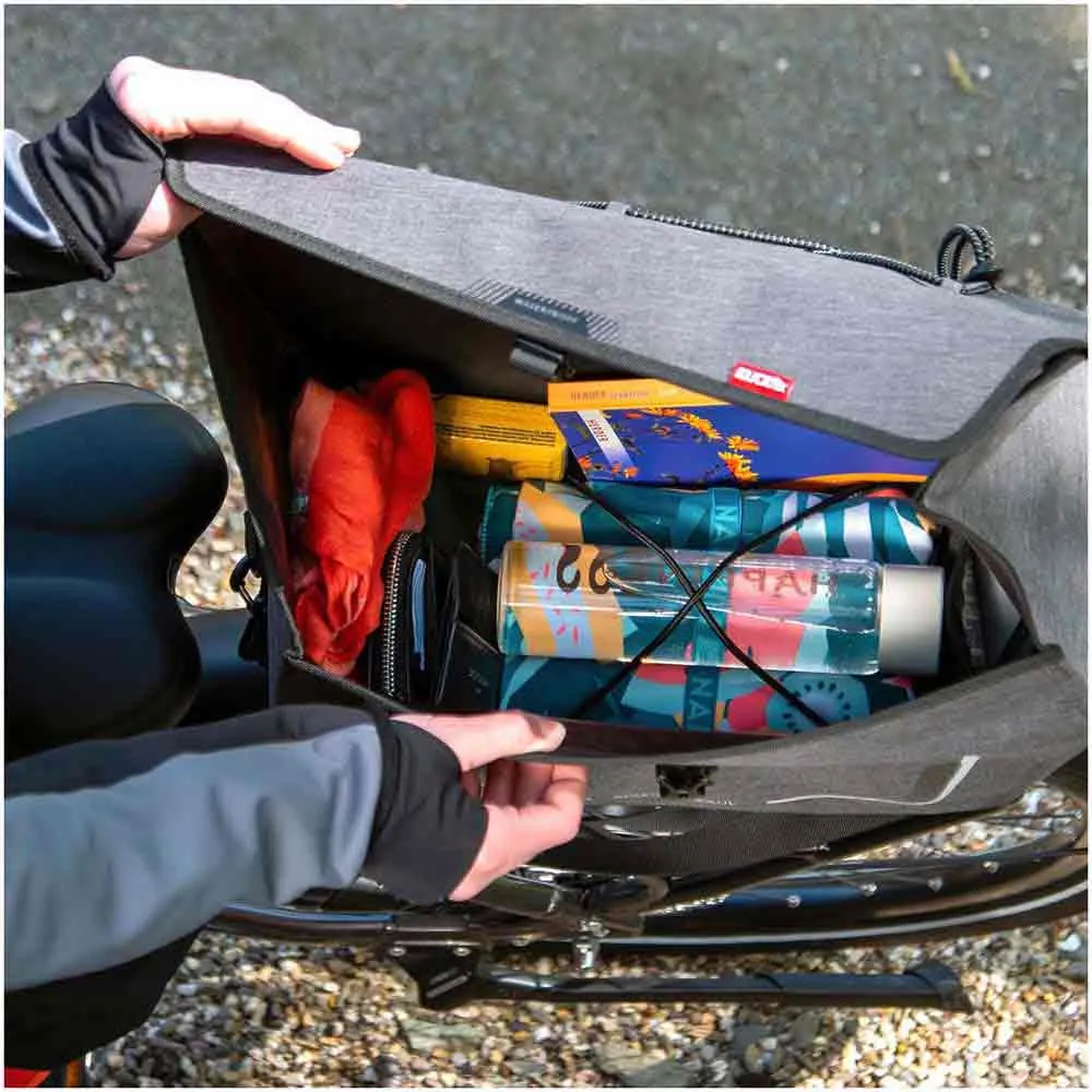 Klickfix Sport Wp Uniklip Sykkelveske 12l, Grey, One Size