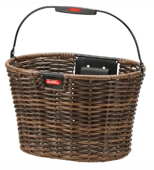 Klickfix Structura Oval Kurv, Brown, One Size