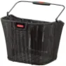 Klickfix Structura Sykkelkurv, Black, One Size