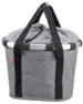 Klickfix sykkelkurv til front Twist, Silver, One Size