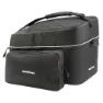 Klickfix Touring Racktime Snap It Sykkelveske 20l, Black, One Size