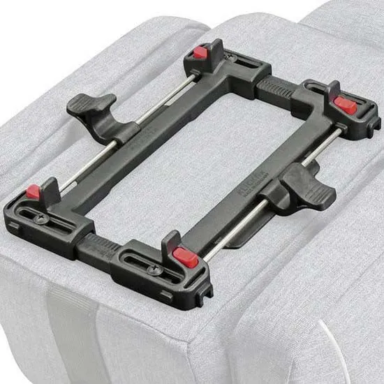 Klickfix Uniklip Sykkelveske 8l, Grey, One Size