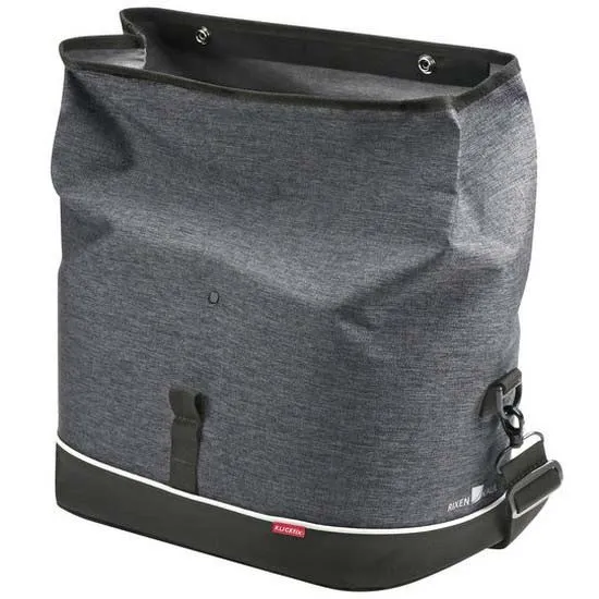 Klickfix Uniklip Sykkelveske 8l, Grey, One Size