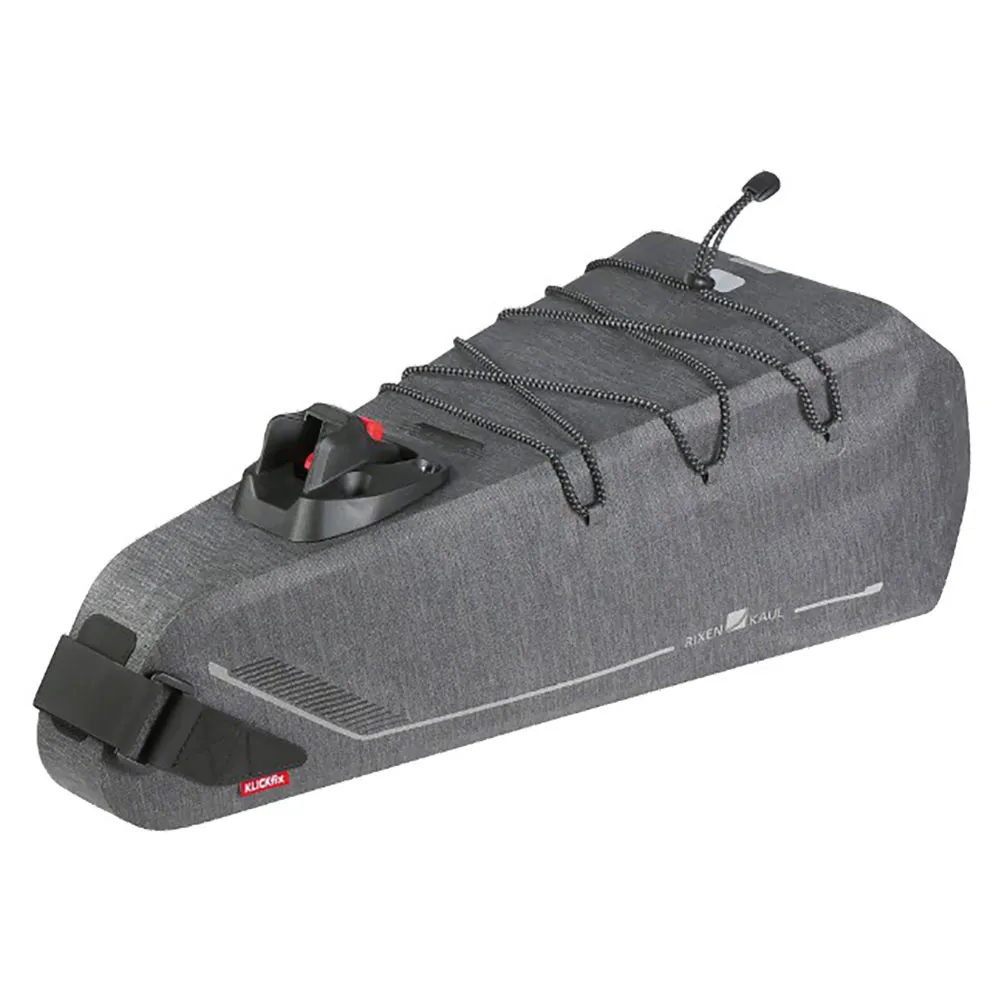 Klickfix X Wp Sadelveske 8-10l, Grey, One Size