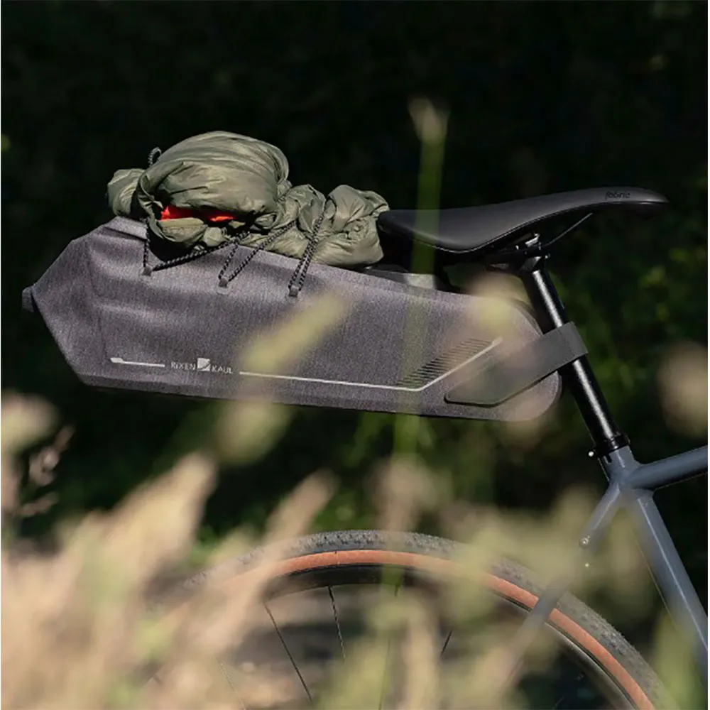Klickfix X Wp Sadelveske 8-10l, Grey, One Size