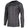 Klim Aggressor 1.0 Langarmet Baselag, Black heather