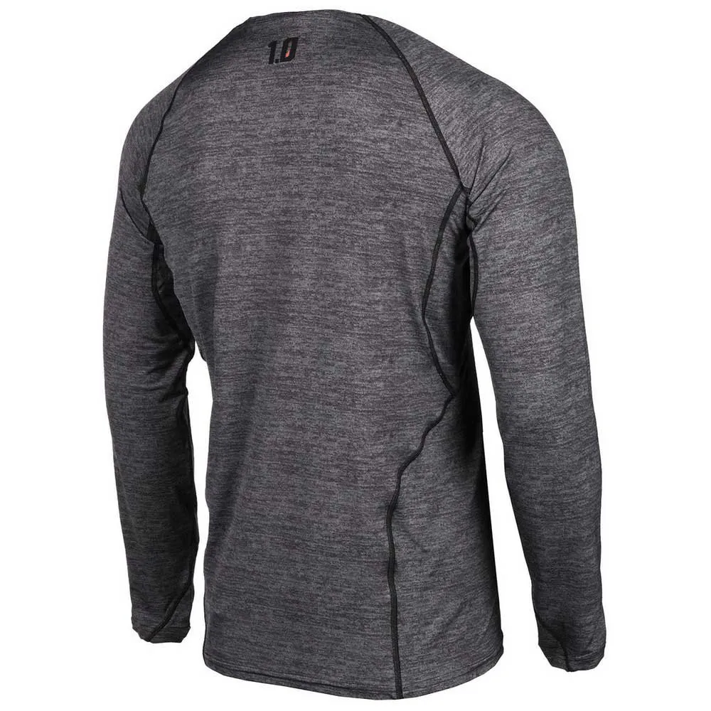 Klim Aggressor 1.0 Langarmet Baselag, Black heather Klim Aggressor 1.0 Langarmet Baselag, Black heather