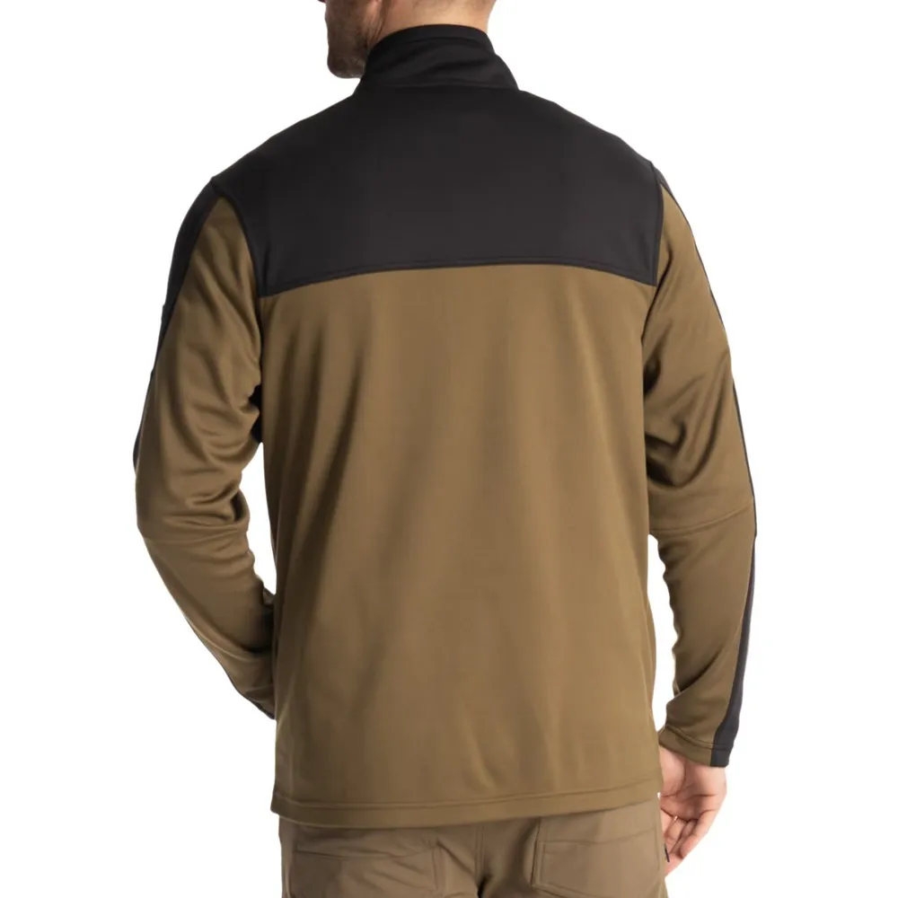 Klim Glacier Fleecejakke Med Full Glidelås, Dark olive / black Klim Glacier Fleecejakke Med Full Glidelås, Dark olive / black