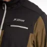 Klim Glacier Fleecejakke Med Full Glidelås, Dark olive / black