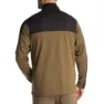 Klim Glacier Fleecejakke Med Full Glidelås, Dark olive / black