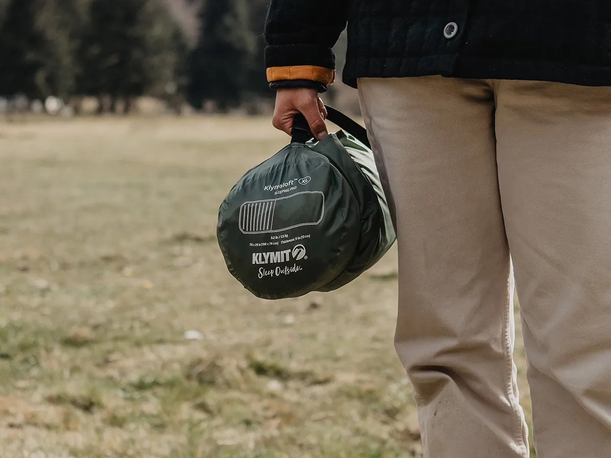 Klymit Klymaloft Xl Oppblåsbar Matte, Green