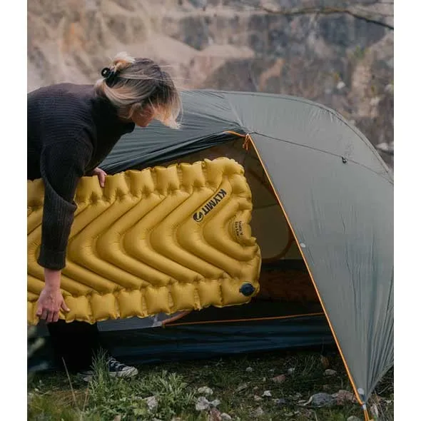 Klymit Static V Lite Eco Oppblåsbar Matte, Yellow