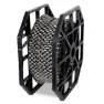 KMC 12s Kjede, Silver / black, 50 Meters