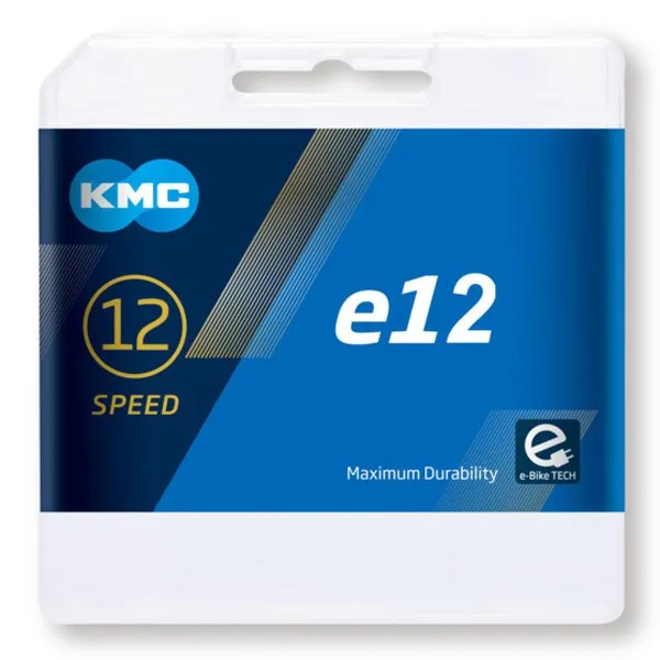 KMC E12 E-bike Kjede Refurbished, Gold, 130 Links KMC E12 E-bike Kjede Refurbished, Gold, 130 Links