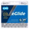 KMC Eglide Ept Cues Kjede Refurbished, Silver, 132 Links