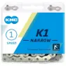 KMC K1 Narrow Kjede, Silver, 100 Links