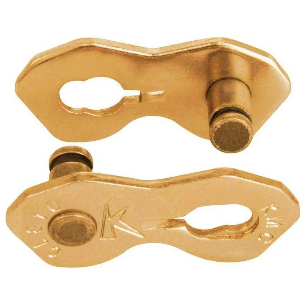 KMC K1sl Wide Ti-n Kjede, Gold, 100 Links KMC K1sl Wide Ti-n Kjede, Gold, 100 Links