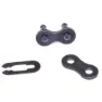 KMC Snap On Wide 1s Kjedeledd 40 Enheter, Silver, One Size