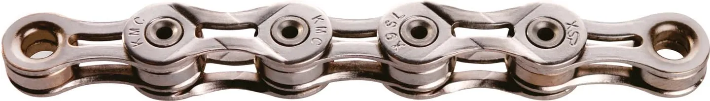 KMC X9SL Ti-N Silver Kjede