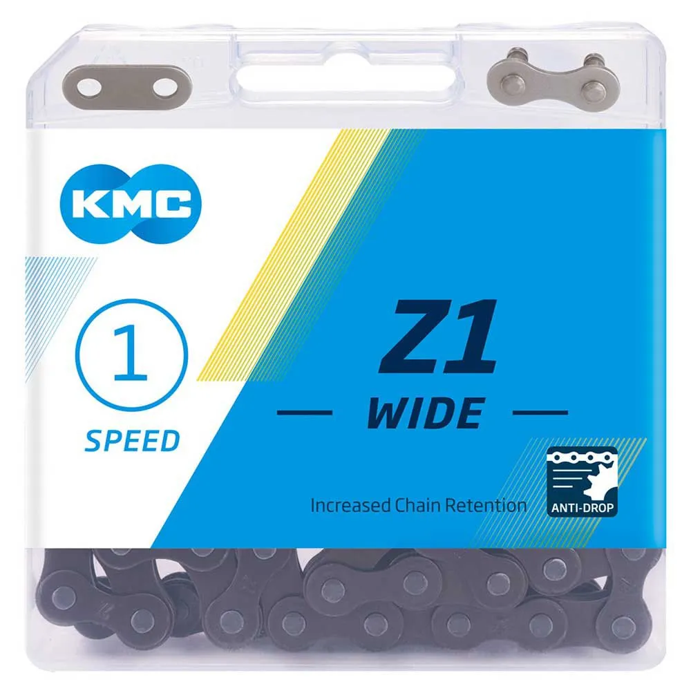 KMC Z1 Wide Kjede, Silver, 112 Links KMC Z1 Wide Kjede, Silver, 112 Links